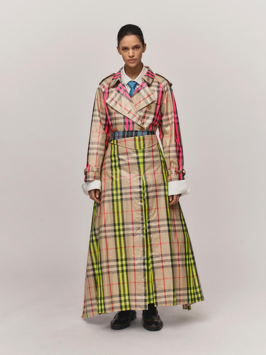 burberry neon collection