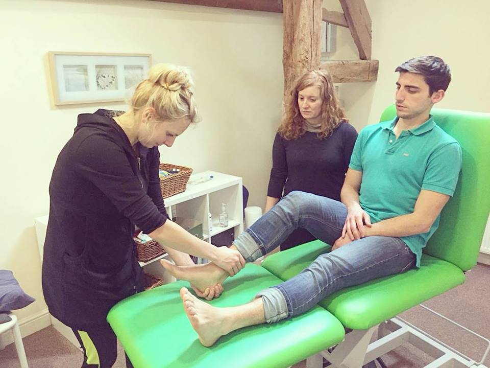 CambsWellbeing's tweet photo. Yesterday's Physio Training: The Problem Ankle Joint. 🏃‍♂️ You know your in good hands, when your physio has weekly training to keep on top of their game! 🤗 #physiotraining #WednesdayWisdom #physiotherapy #Cambridgeshire https://t.co/BmtOvEj7sa