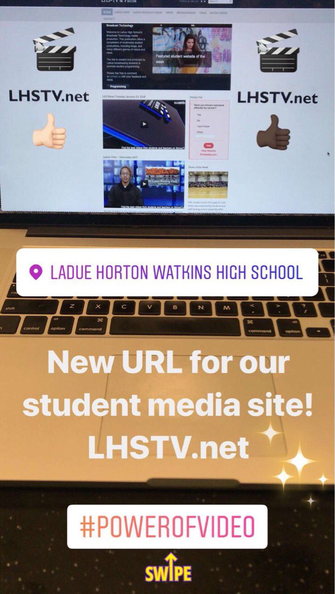 erintmedia's tweet photo. Ladue Media has gotten a new website! Check it out at https://t.co/eFdjxdzkIM #LadueMedia https://t.co/CVdkCP6MZX