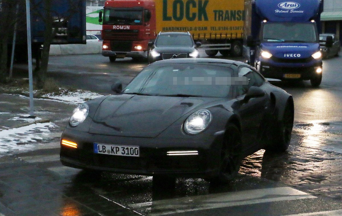 #Porsche #Porsche911 Turbo spied possibly with 600+ HP