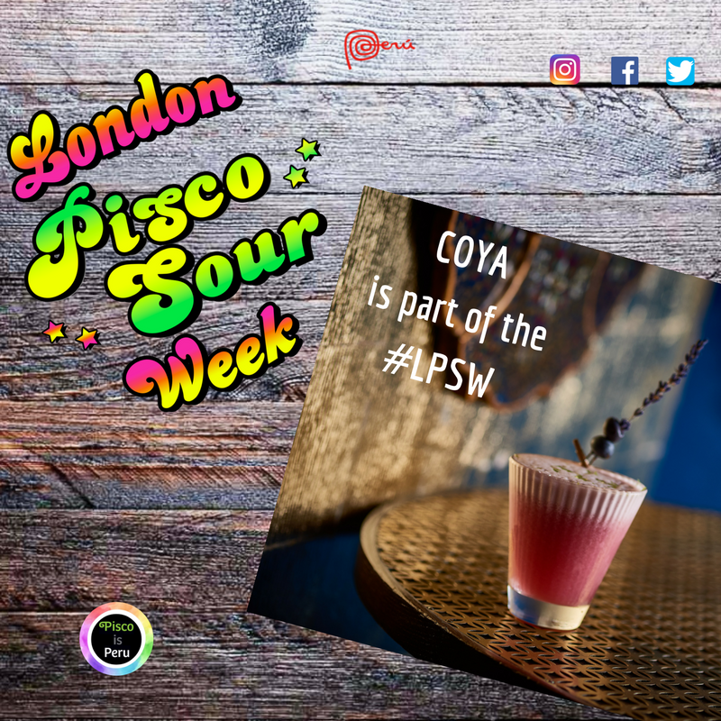 PiscoIsPeruUK's tweet photo. Welcoming @SansPereLDN @brickandclapham  @coyamayfair as official venues of the #LPSW 2018 3-9 of February! 
#PiscoIsPeru ! https://t.co/anYSKsFNQm