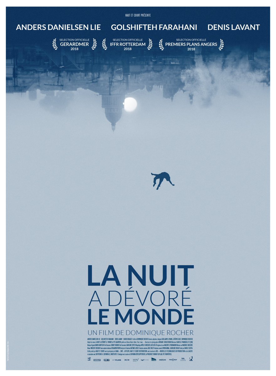 hautetcourt's tweet image. Découvrez l'affiche de LA NUIT A DÉVORÉ LE MONDE, un film de Dominique Rocher avec Anders Danielsen Lie, Golshifteh Farahani et Denis Lavant.
Au cinéma le 7 mars #Lanuitadévorélemonde