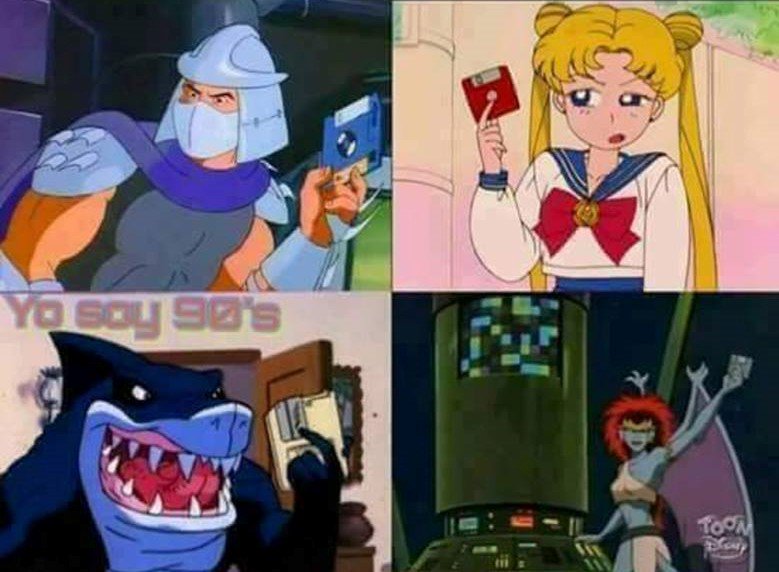 Los 90'... La única época en que el mundo podía ser destruido con 1Mb de información