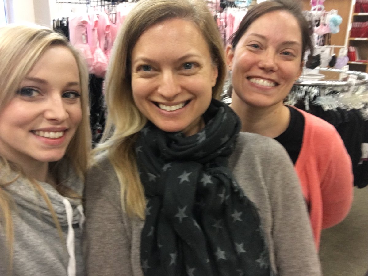 nicoleforester's tweet photo. Shopping for new salsa heels at #ToeToToe Dancewear. Jaqi is amazing, and it turns out Christina is a huge fan of @Jesse_Spencer! Thanks for your expertise, Ladies! #DWTMS for @chadtough https://t.co/lJzxQaXJty