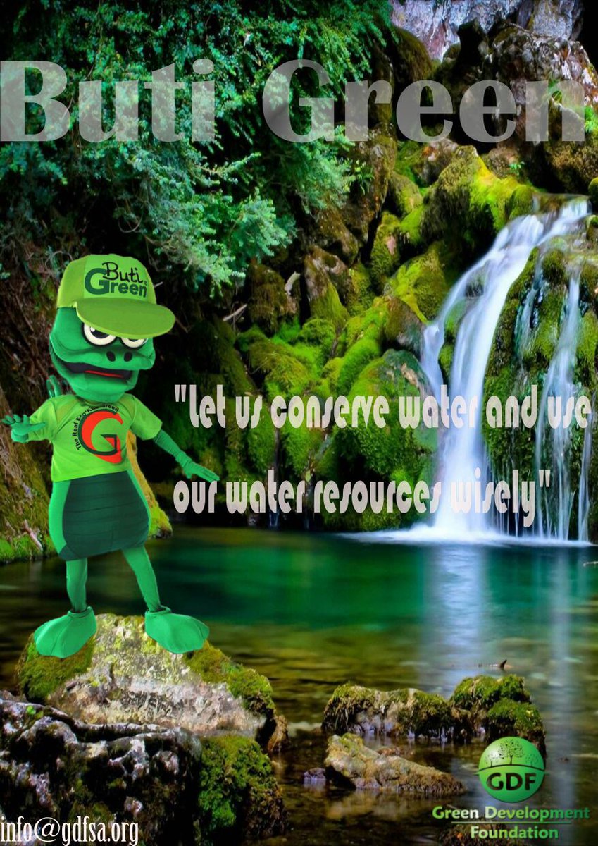 GDFSA2018's tweet photo. #WaterConservation #ButiGreen #GDF https://t.co/CkLsqoHIRO