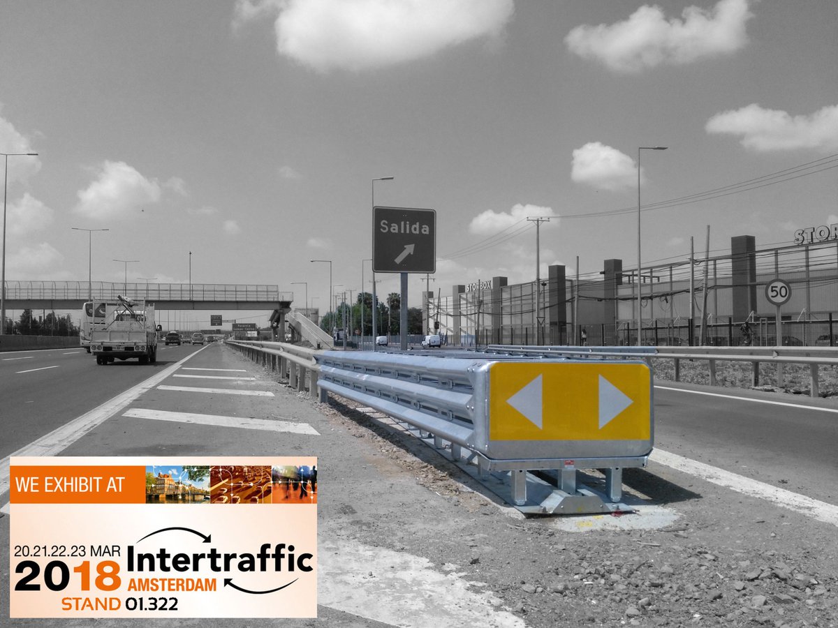 SMA Road Safety (@smaroadsafety) on Twitter photo Something that seemed impossible only a few years ago...
SMA Crash Cushion installed in Chile! #NeverGiveUp #RoadSafety #RoadSafetyFirst
P.S. We will exhibit at the <a href="/intertraffic/">Intertraffic</a> Amsterdam
#SavetheDate 20-23 March 2018 - Come and visit us at STAND 01.322 Something that seemed impossible only a few years ago...
SMA Crash Cushion installed in Chile! #NeverGiveUp #RoadSafety #RoadSafetyFirst
P.S. We will exhibit at the <a href="/intertraffic/">Intertraffic</a> Amsterdam
#SavetheDate 20-23 March 2018 - Come and visit us at STAND 01.322