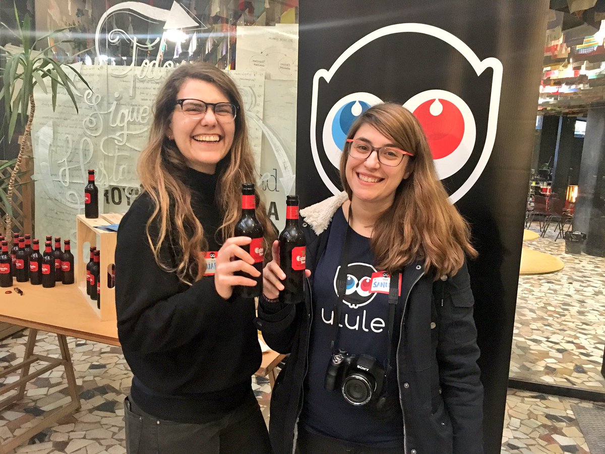 ululeES's tweet photo. Llega el mejor momento del día, es la hora del #networking entre emprendedores by @EstrellaDammEs en el @ImpactHubMAD #PlanEstrella #LetsDoIt https://t.co/KZkCcMPxP0