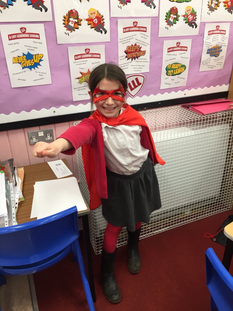 LiffPS's tweet photo. P3/4’s first Liff Learning Legend Superhero was SO focused and determined in PE today! #VLScotland #KeepsImproving https://t.co/dlPvusn3km
