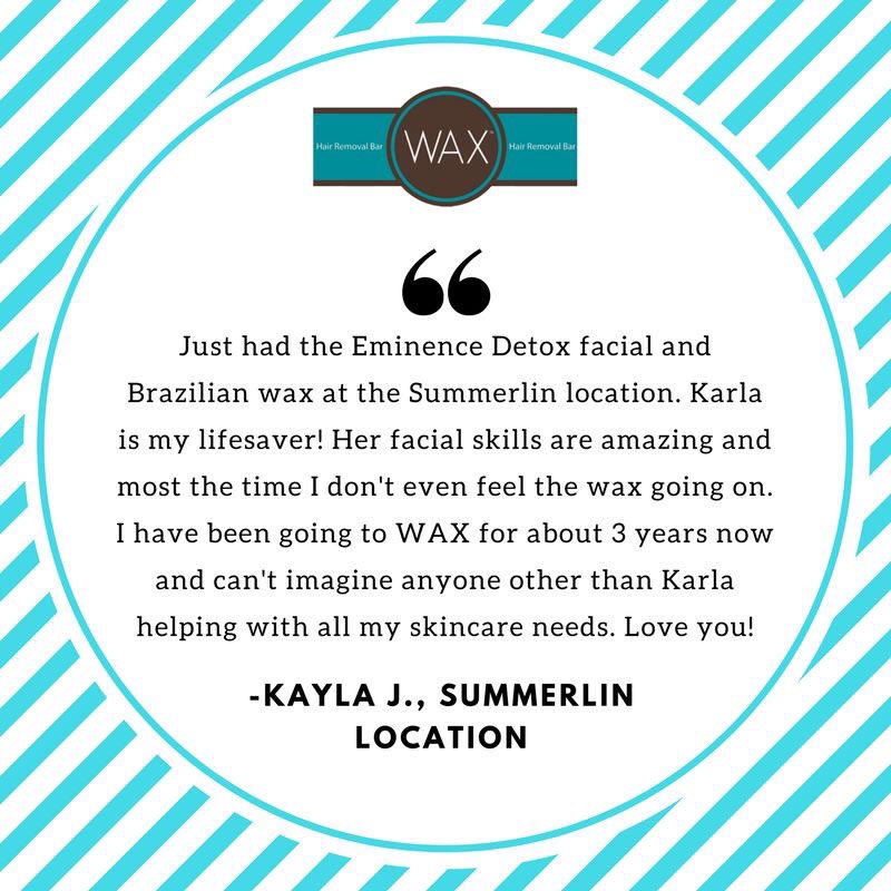 Wax Hair Removal Bar On Twitter Thank You Kayla For The Kind