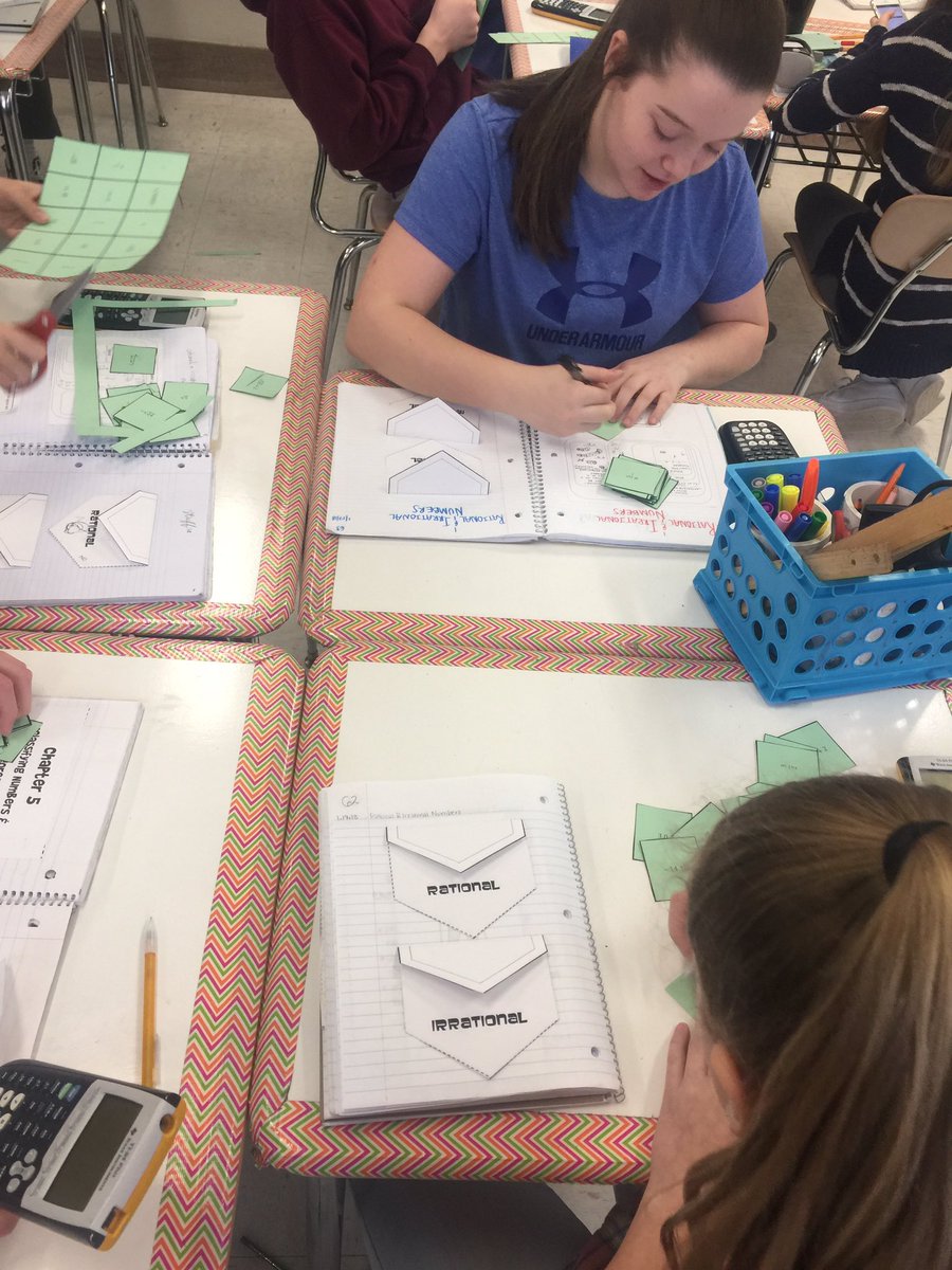 doctor_knox's tweet photo. Rational/Irrational Card Sort today #numbersystem #classifyingnumbers #day90 #teach180 https://t.co/gcUlxSLjVZ