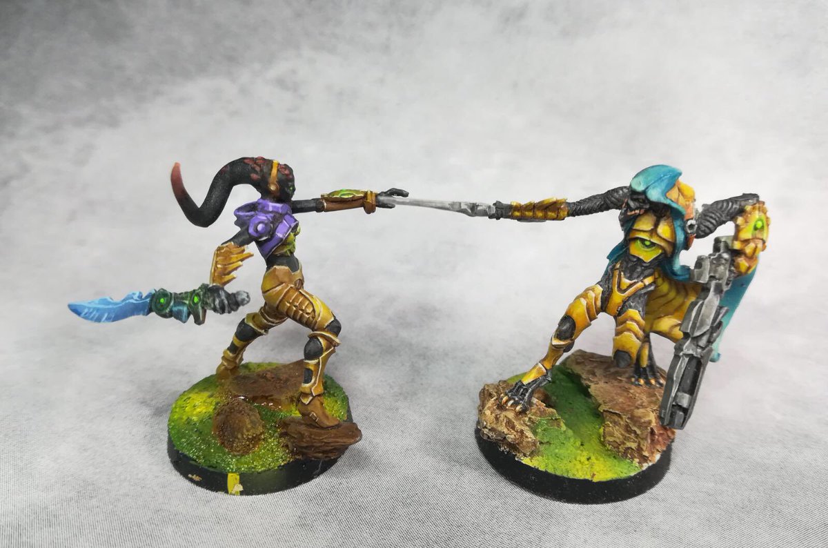 Habemus_Ludum's tweet photo. #pintoresdehabemusludum
#Sheskin y #Hasht (by Ashep)
#Shasvastii #InfinityTheGame
@infinityTG_ES https://t.co/dqSKCjgi75