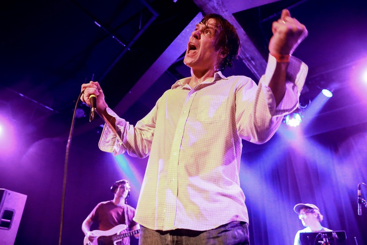 The mighty <a href="/JOHNMAUS/">John Maus</a> howling ferociously on stage during his sold-out performance at <a href="/thecrocodile/">thecrocodile</a> in Seattle, WA.
