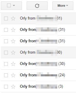 RightSaidJames's tweet image. #testerproblems Getting dozens of copies of your client&apos;s email newsletter