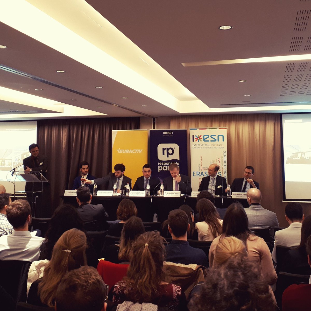 Great to see <a href="/Pernod_Ricard/">Pernod Ricard</a> and <a href="/ESN_Int/">ESN International</a> working together for #SmartPrevention #ResponsibleParty #Euractiv