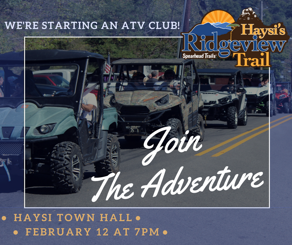 RidgeviewTrail's tweet photo. Join us in the adventure! #newatvclub #haysiridgeviewtrail #spearheadtrails #visithaysi #trailtown #swva #iheartappy #adventurehunter #letsride https://t.co/WX0Aybd4o4