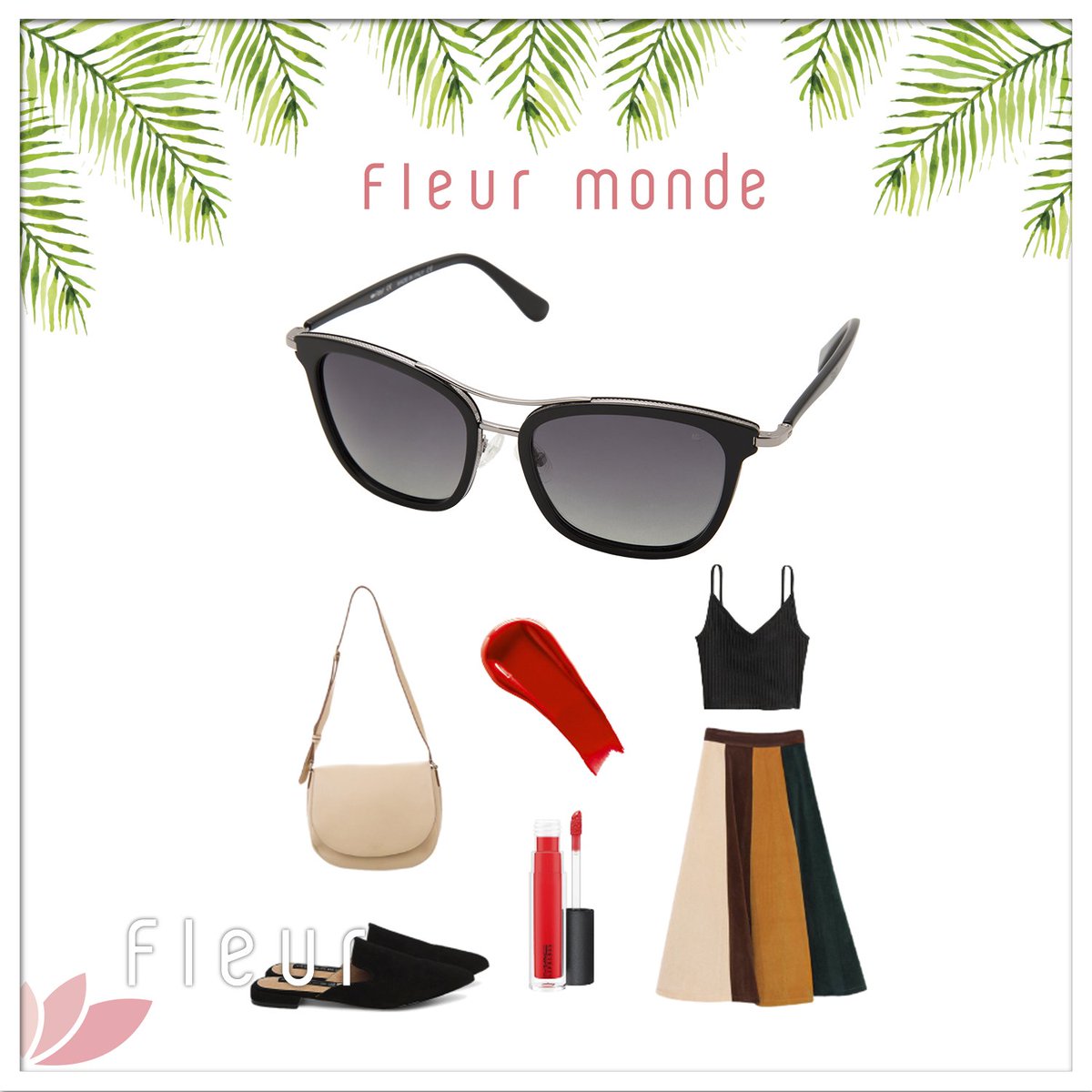 El accesorio que no puede faltar en tu look: ¡un tremendo anteojo de sol!
Conocé la NUEVA colección completa de sunglasses SS18 y renová #TuFormaDeMirar
fleur.com.ar 👓 #FleurMonde
Modelo FL244 ALIZÉE.