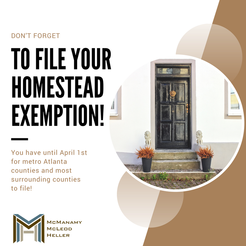 MMHFirm's tweet image. It's that time of the year again to remind your clients to file their Homestead Exemptions. We've provided you a letter and list of counties that you can edit and send to your clients. We've got you covered! Click to see more! bit.ly/homesteadexemp…  #mmhfirm #weeklyinfo
