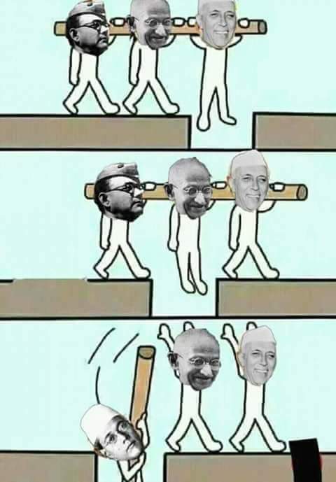 RT if you agree 😕😕
Nehru &amp; Gandhi parivar cheated all Indians.