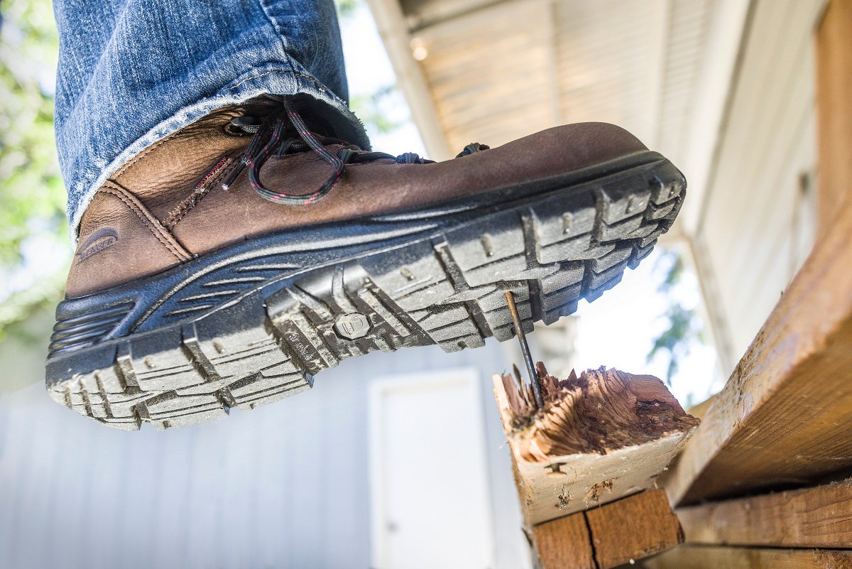 FSI_HQ's tweet photo. Our puncture resistant technology is built into our shoe, at no added cost to you. We think it's better to be safe than sorry. https://t.co/6CtRA23bQs