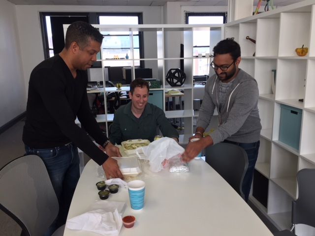 Futurestay's tweet photo. We're passionate about vacation rental automation.
But we're also a team of #Foodies.
Today's lunch features enchiladas and our daily #TeamDebate.
#FuturestayTeam #BehindTheScenes #Teamwork https://t.co/Sm6gemLXGs