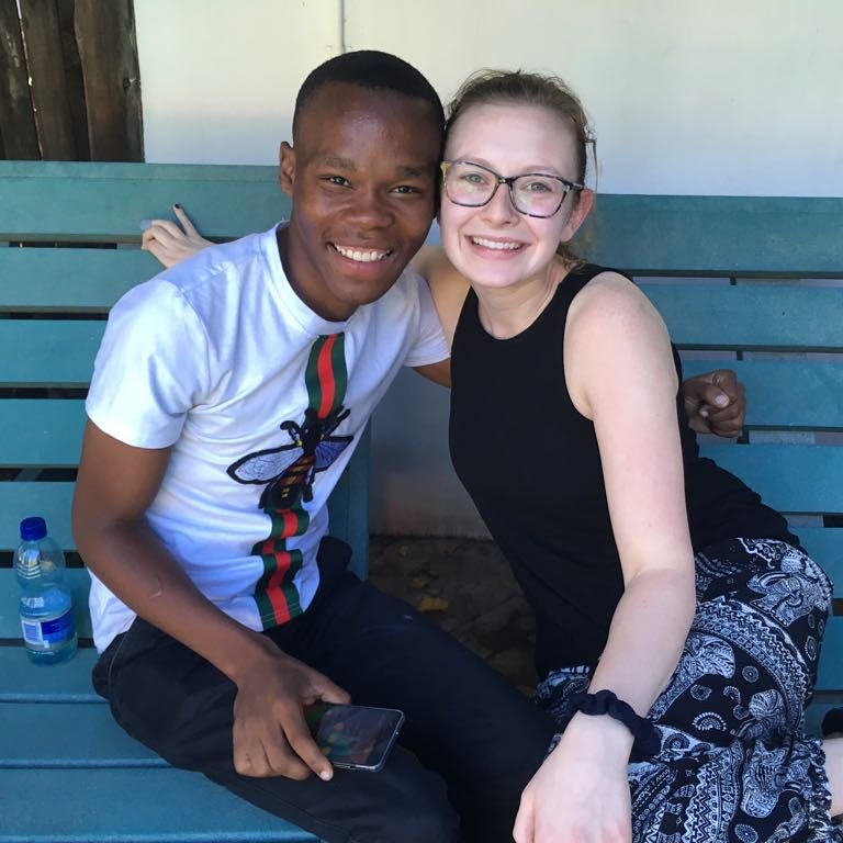 After some years not seeing each other she finally came back to SA
