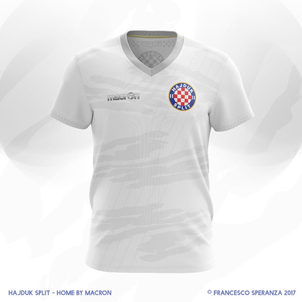 Hajduk Split Established Tee - White