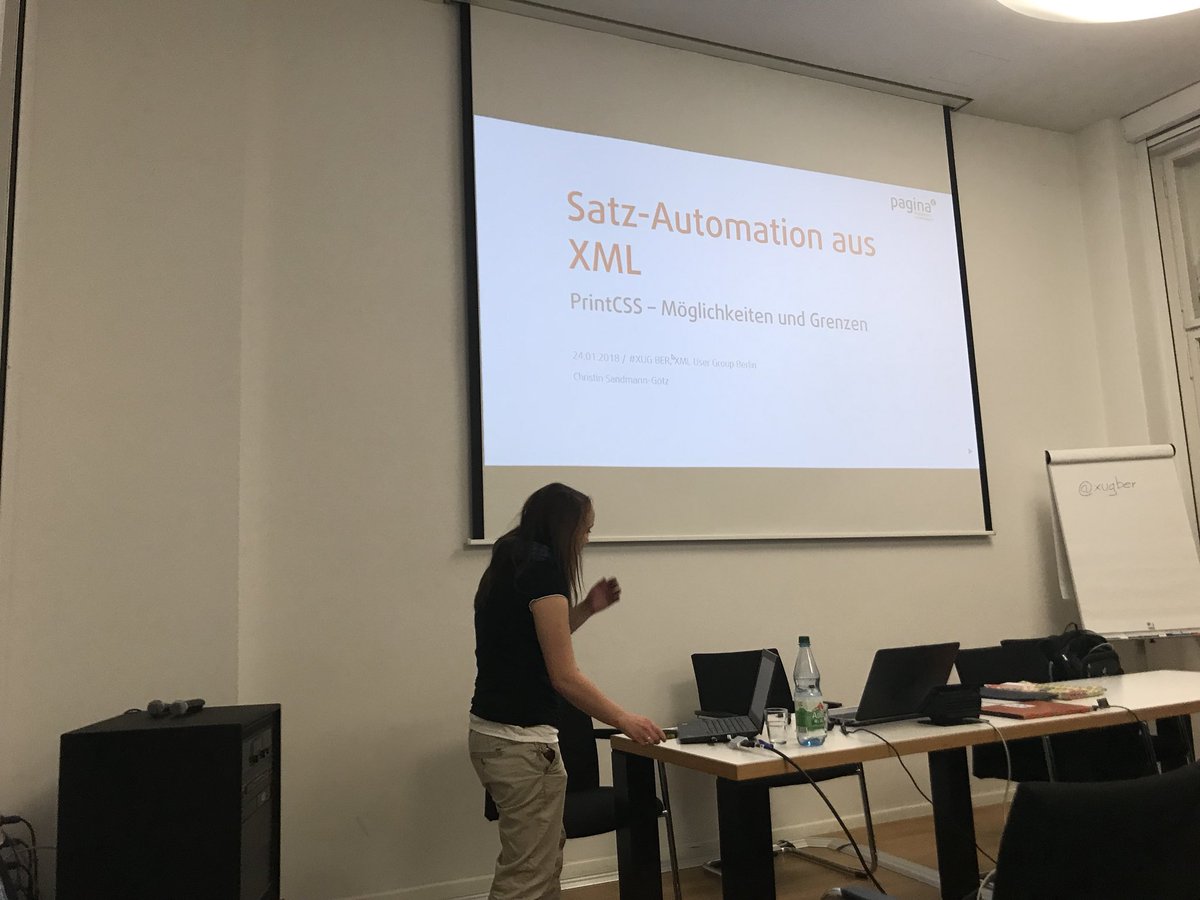 paginagmbh's tweet image. Wir sind heute Abend bei der XML user group Berlin mit einem Vortrag über #PrintCSS . #XUGBER