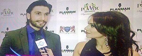 Ria With #RanveerSingh

Khilji Baba <a href="/RanveerOfficial/">Ranveer Singh</a> 
Wishing u all D Best 4 D Release of <a href="/filmpadmaavat/">Padmaavat</a> 

May u cross all limits of Acting as a Villain in Movie and Become The Best &amp; Biggest Villain This #Bollywood Industry has Even seen😋🤗

#ShahidKapoor #DeepikaPadukone