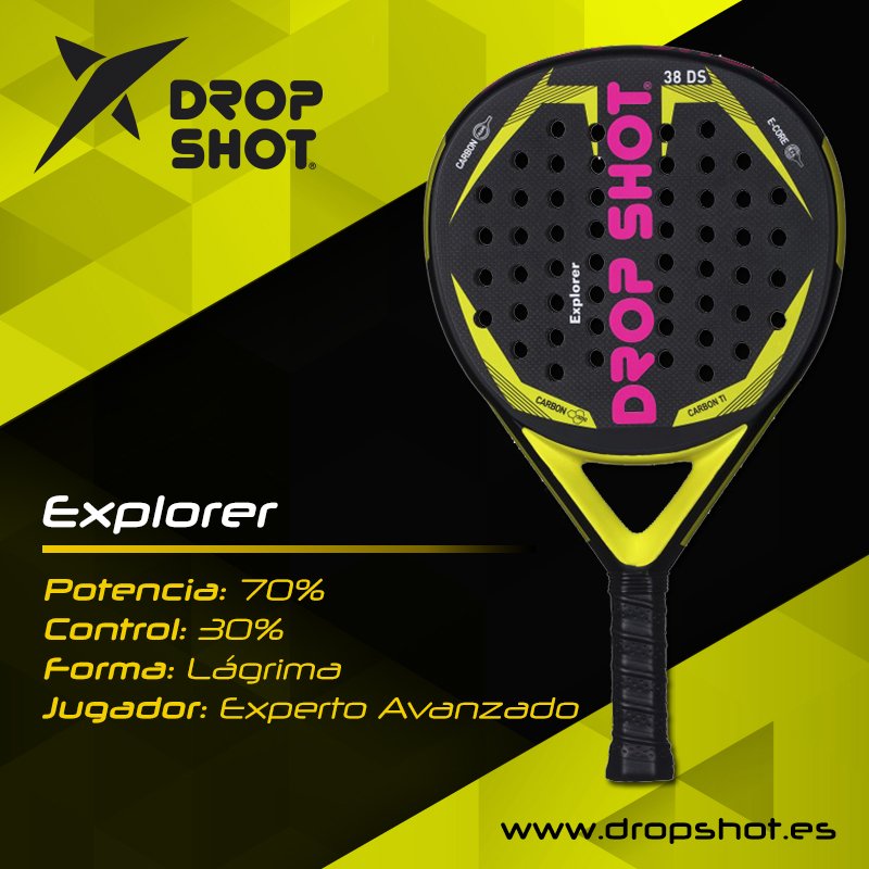 DROP SHOT on #REBAJAS: Drop Shot Explorer. Antes: 189€. AHORA: 125€. Hazte con ella 👉 https://t.co/yB6iZS6Rqw https://t.co/ynub9Q1XB4" Twitter