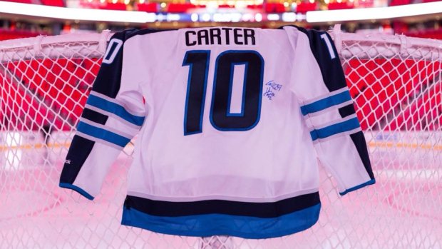 Jets fan 'floored' by how NHL players, fans have embraced jersey tribute to late friend cbc.ca/1.4501356