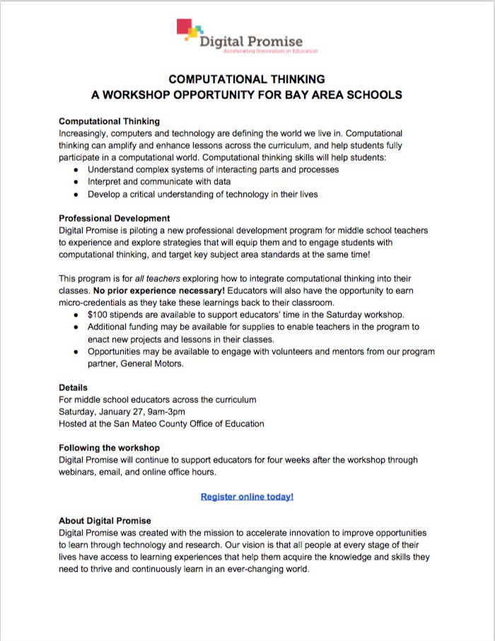 Cue San Francisco On Twitter Great Workshop On - 