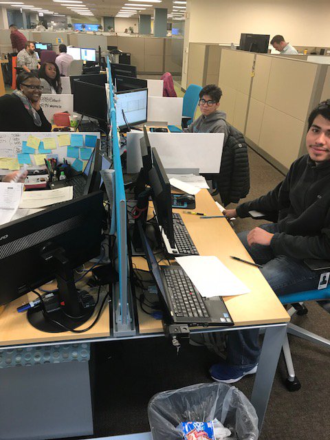 #GenesysWorks job shadowed our Young Professionals to experience a day in their lives! We're proud to see what our motivated interns are accomplishing at companies like @TransUnion and @Deloitte  #jobshadow #genesysworkschicago