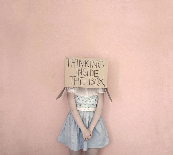 KateJAndersen's tweet photo. Forget about thinking "outside the box." Better ideas are on the inside. > https://t.co/9myWx5aUto #creativetip #innovation https://t.co/N5nU2aVzdu