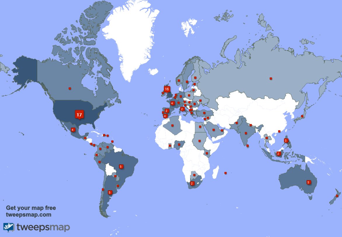 amycornelio's tweet photo. My followers live in USA (16%), UK.(16%)... Get your free map: https://t.co/DoZoP3GSWf https://t.co/JIlIphwFag