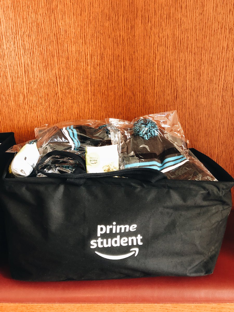 AmazonAtWyoming's tweet photo. We’re on campus until 12:30! Find us to learn more about Prime Student and get some awesome swag! #primestudentrep #ad https://t.co/LQHDWAleqF