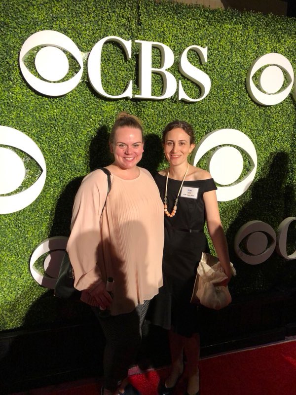theSLAMblog's tweet photo. Last night was my first time red carpeting. It was also my first time getting dressed for a red carpet in the back of a cab from the airport. @CBSEntDiversity #cbsshowcase18 #cbsdiversitywriters18 #alsotheshowwasamazing #shehecheyanu https://t.co/qM17TSYhDP