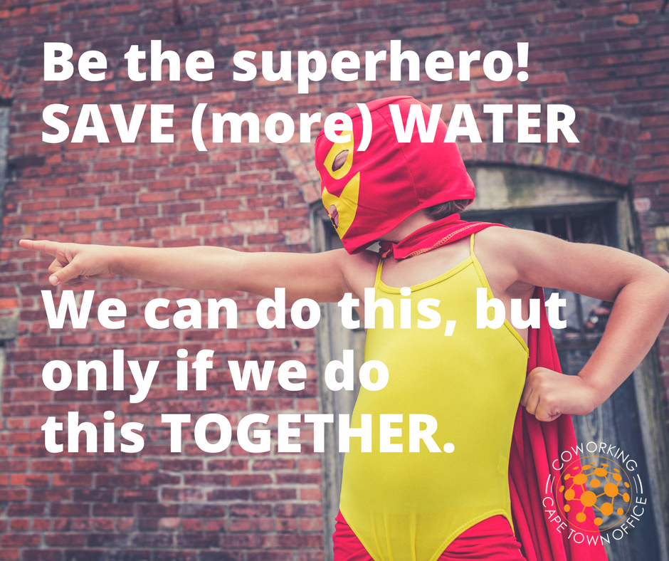 capetownoffice's tweet photo. Seriously guys, we can deal with the politics later (and we will). For now, we need to focus our energy on reducing our water consumption. #CapeTown we can, but only if we do it together. #DayZero #stopdayzero #ThinkWaterCT https://t.co/63mhM4IP9o