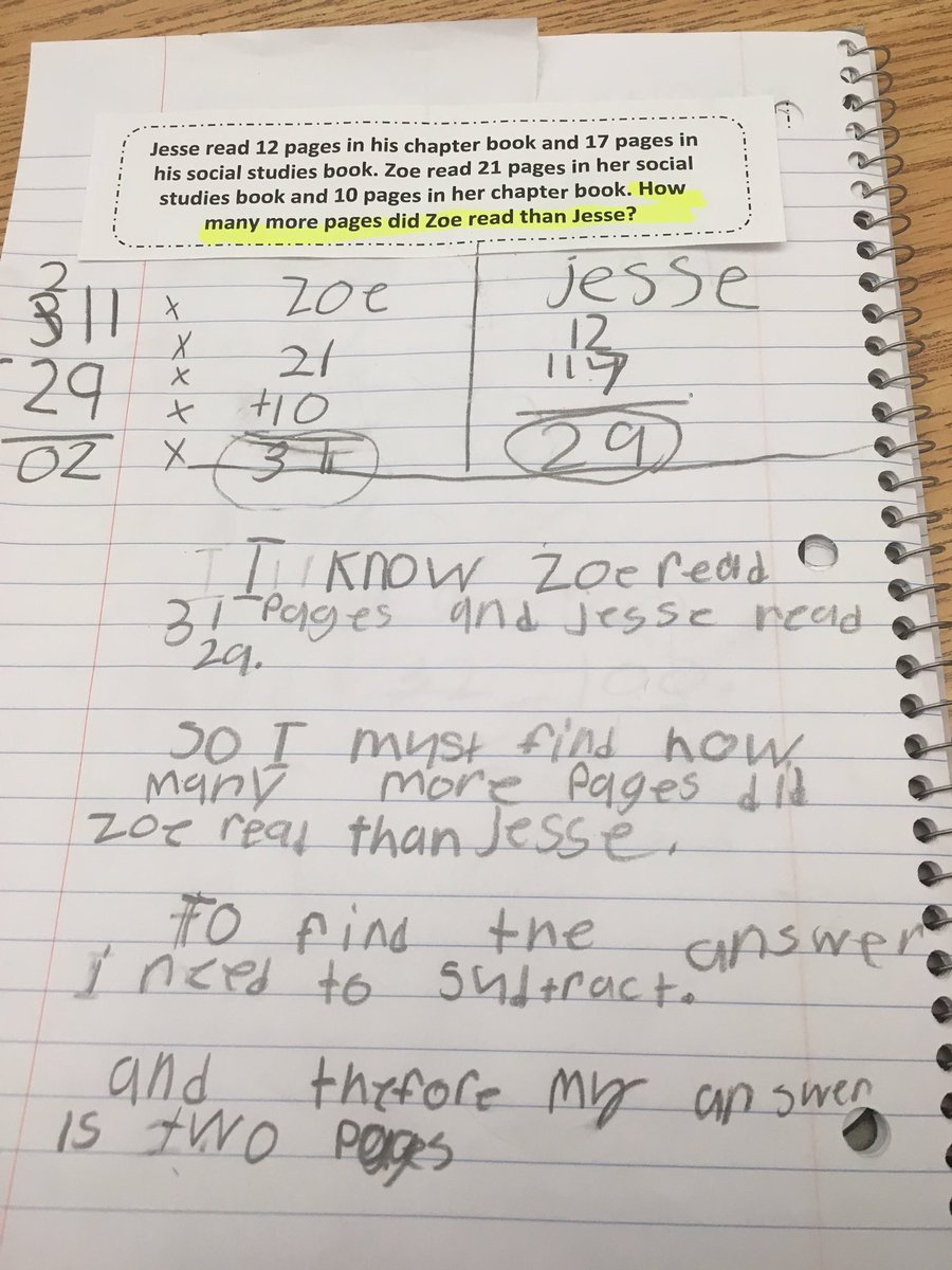 Math journals #BSSDProud #mountrockproud