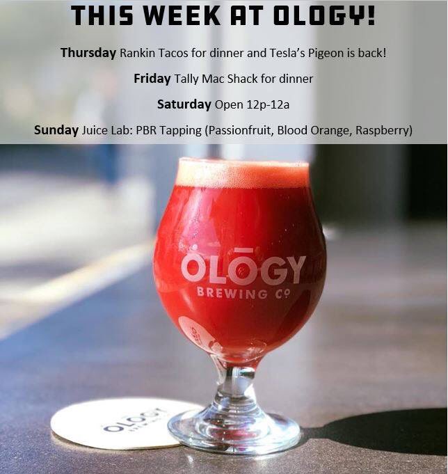 Ology Brewing Co on Twitter "Tesla's Pigeon, our session NEIPA is back on tap; rankintacos and