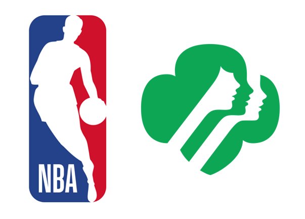 Products aside, <a href="/NBA/">NBA</a> and <a href="/girlscouts/">Girl Scouts</a> brand identities have remarkably avoided becoming timeworn...