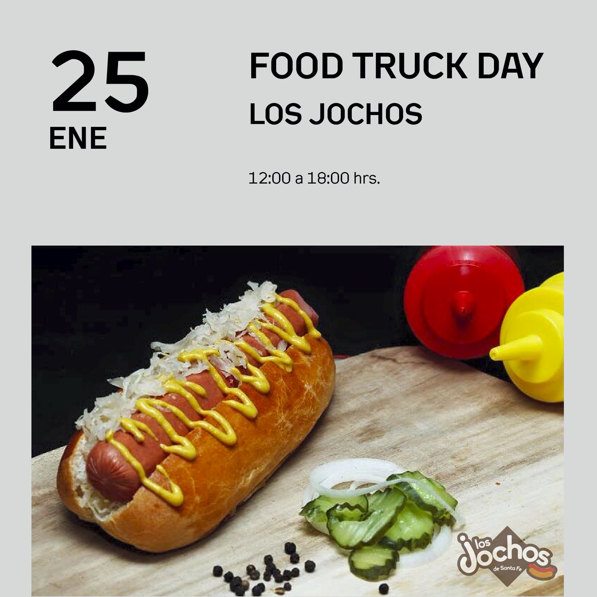 Mañana no te pierdas los exquisitos hot dogs de <a href="/LosJochosFt/">LosJochos de SantaFe</a>, elaborados con pan artesanal y 27 cm salchicha de res. ¡Te esperamos en <a href="/terminal1mx/">Terminal 1</a>  a partir de las 12 del día! Evento abierto al público #hotdogs #foodies #coworkers #Roma #RomaSur