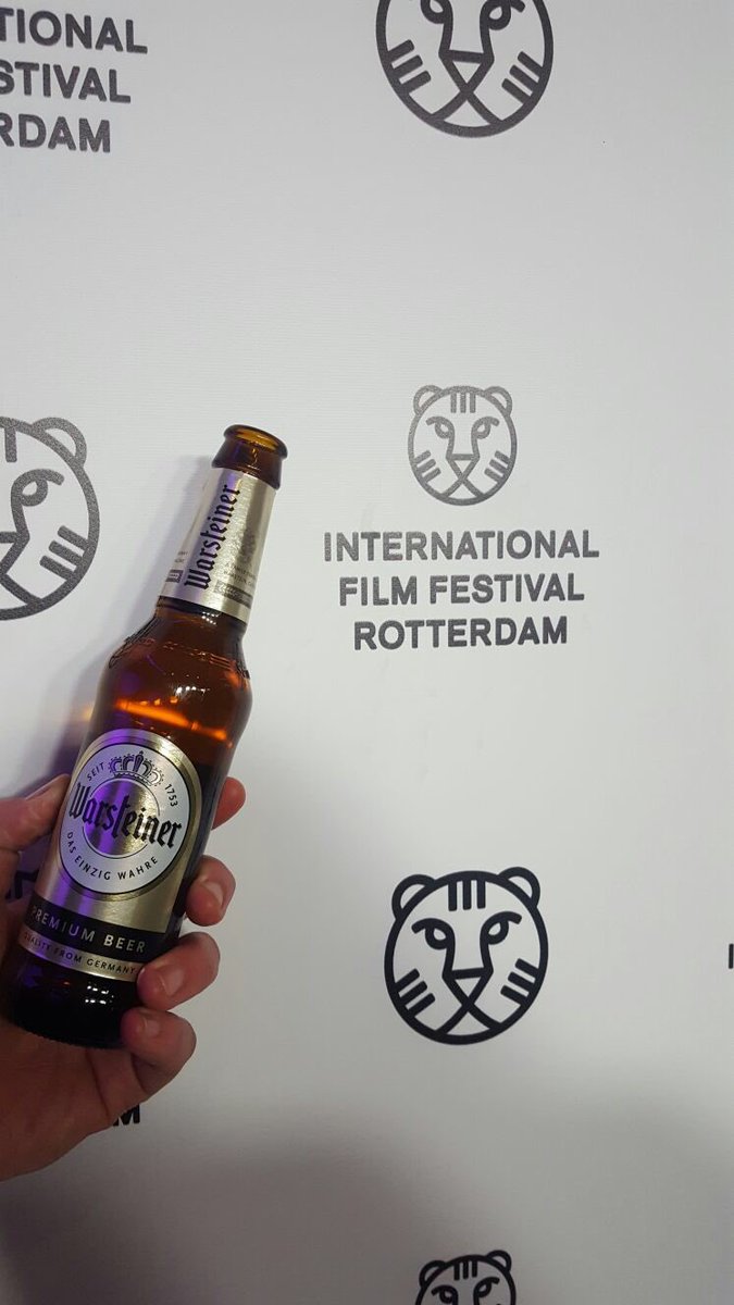 Opening <a href="/IFFR/">IFFR</a> 2018! We zijn weer de aankomende 12 dagen te vinden rondom het #Schouwburgplein in #Rotterdam. Gome and get us tigers! #Warsteiner #premium #german #beer #IFFR2018 #deDoelen #filmfestival #rotterdam #tigers #cheers