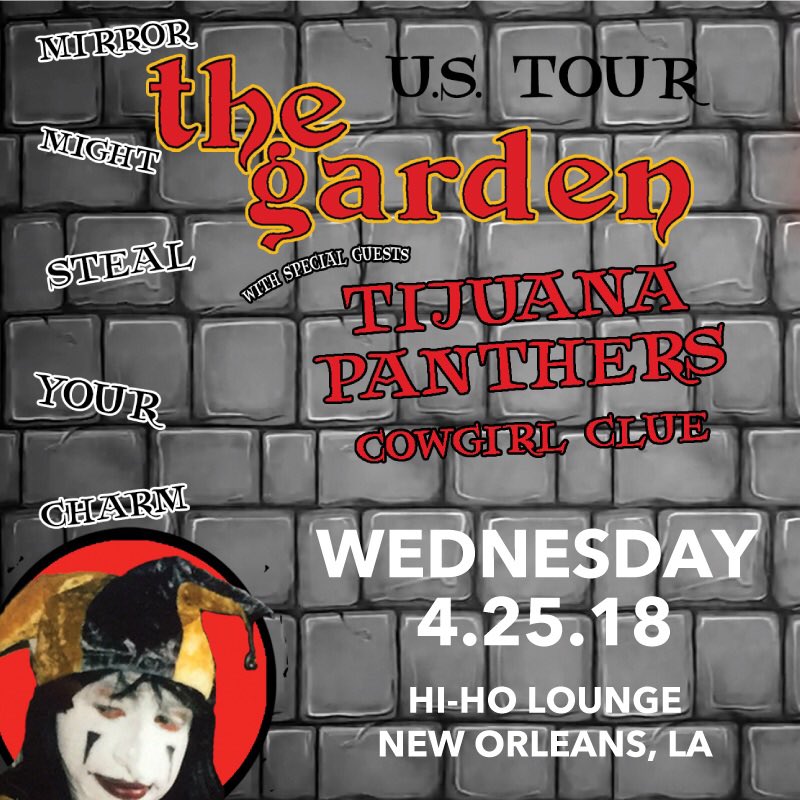 TheWinterCircle's tweet photo. ANNOUNCED - @thegardentwins + @TijuanaPanthers + @cowgirlclue  Tix on sale 1/26 🎸🎸🎸 https://t.co/5ZqvMbgqCl