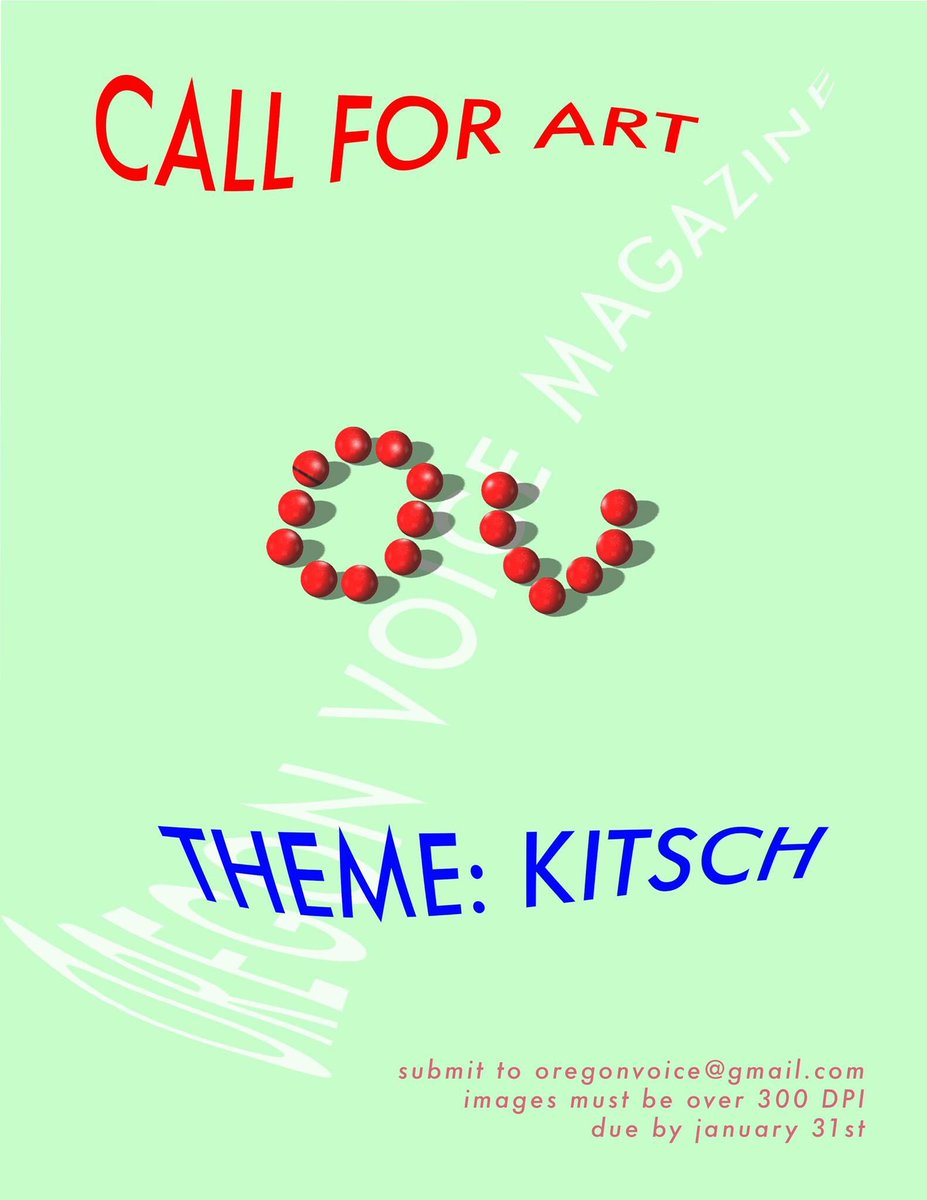OVMagazine's tweet image. submit ur art like a free bird, no preamble necessary!