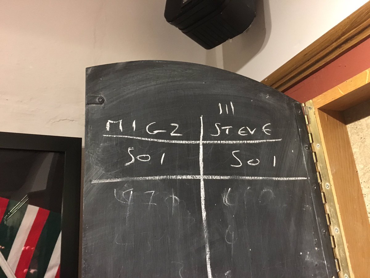 I have never won a games of darts until tonight.......