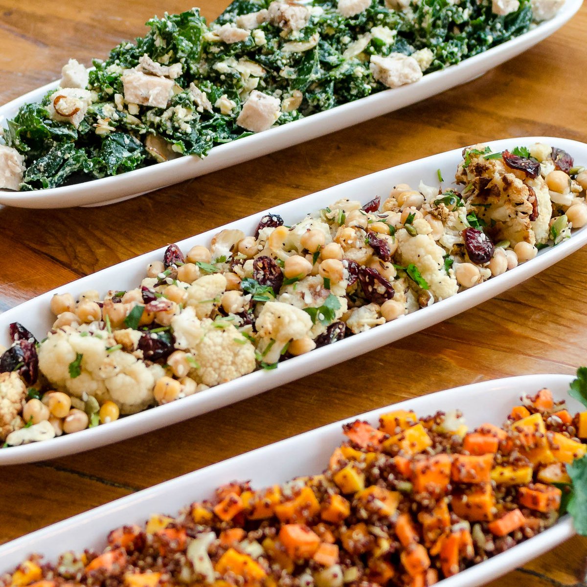 Hearty winter salads brighten up a gray #PDX day.