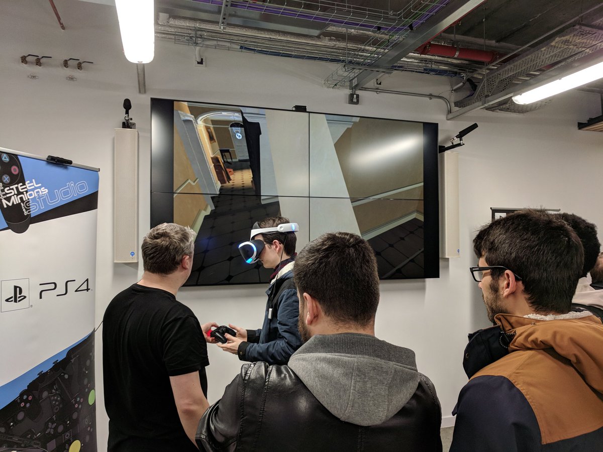 gamerepublic's tweet photo. Great #grvr today - many thanks to our speakers @JedAshforth, @johnfvega85, @barog, @CEDUK_MEDIA &amp; @VISRvr &amp; to @sheffhallamuni. https://t.co/9GrnWzE3Z9