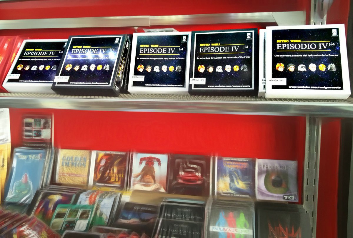 AMIGAstore's tweet photo. Now avaliable in our local store and by online purchase #RetroWars Ep. IV in French and German languaje.
Now you can choose your black or white edition in 4 languajes.
Now, to choose your side, and understanding it, is your responsibility...😎
➕ Info: https://t.co/xsBk10qKQu https://t.co/PHRxABO8sR