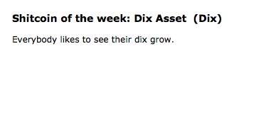 This week's shitcoin! #shitcoin #cryptocurrency #crypto #mcafee #sjonmcafee #dix