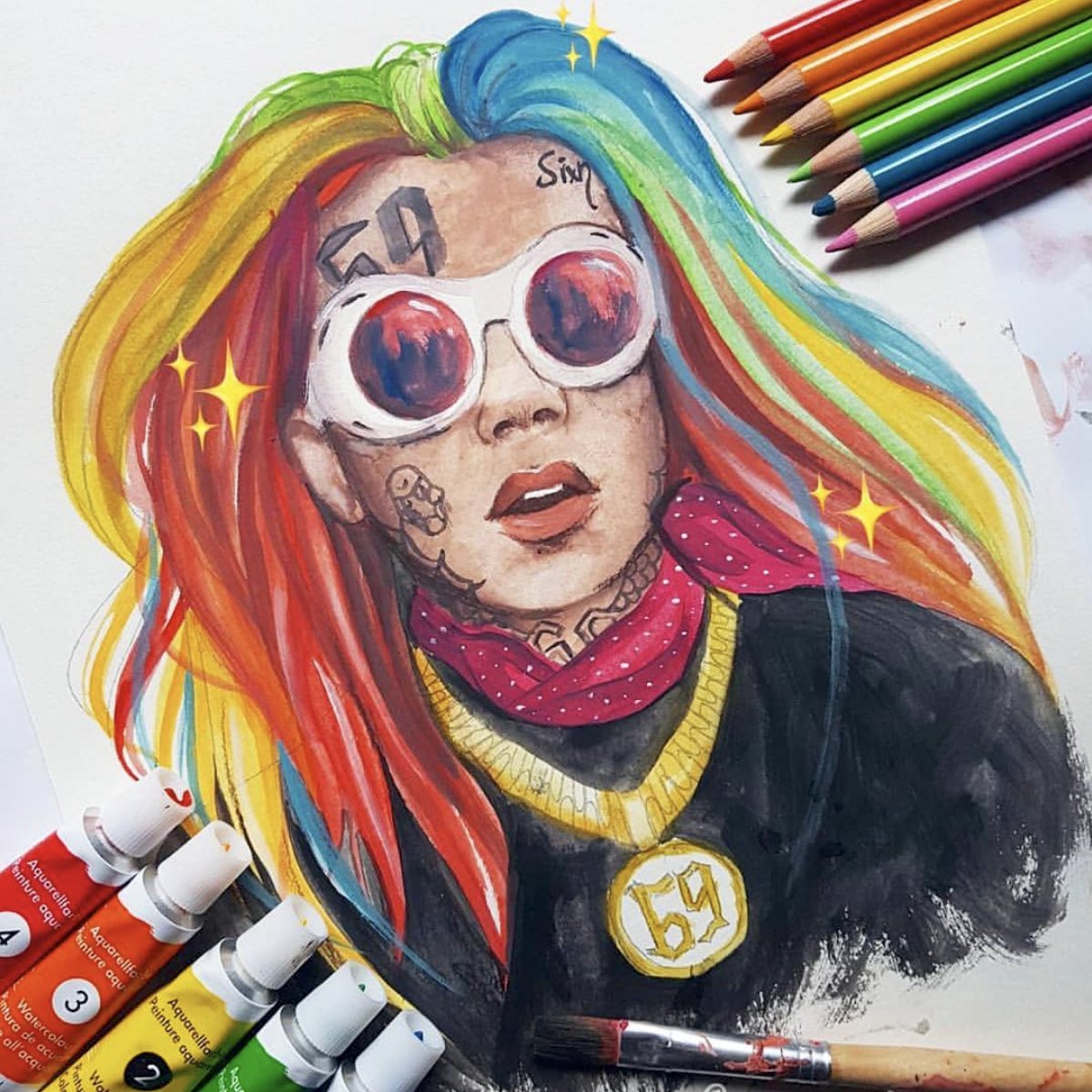 6ix9ine on Twitter: "SEND ME ART 🔥…